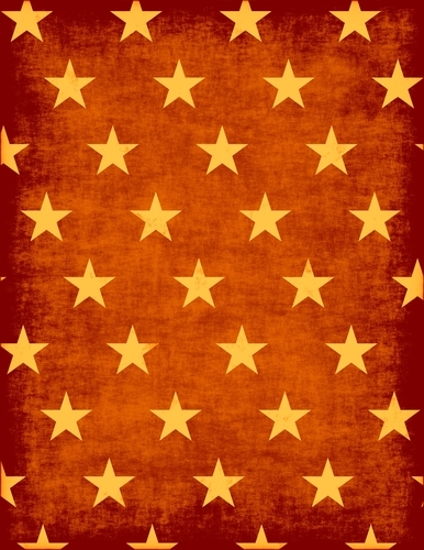Star pattern brown background