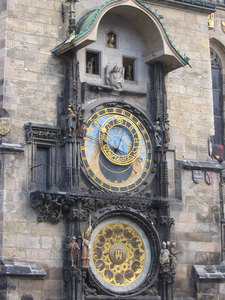 Relógio astronómico em Praga