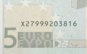 5 Euro note