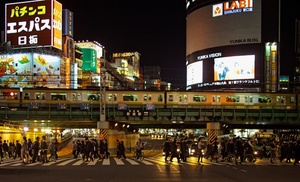Folkmassan i Shinjuku