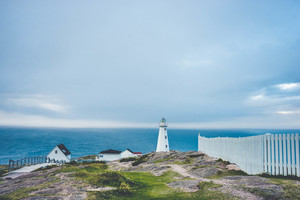 Lighthouse at Cape Spear, St. Johns, Canada