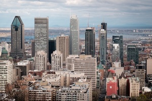 Skyscrapers in Montreal