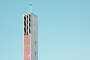Christian church tower