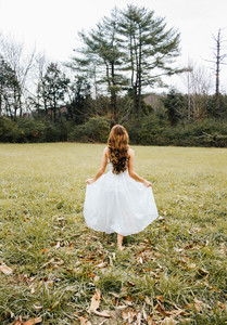 Fairy in a field