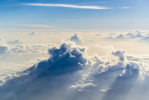 Nubes en la estratosfera