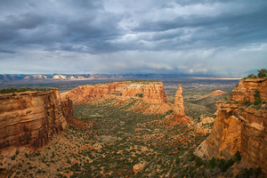View on Colorado National Monument, Fruita, Verenigde Staten