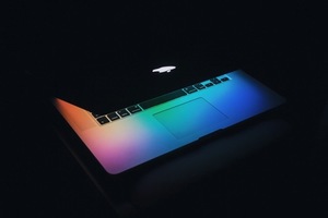 Colorful Mac Book keyboard