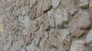 Altare vägg av stenar