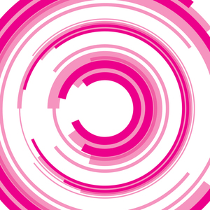 Abstracte achtergrond roze semicircles