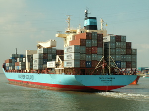 Maersk ship Cecilie