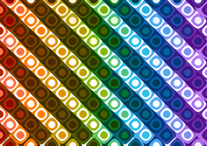 Retro patroon kleurenafbeeldingen