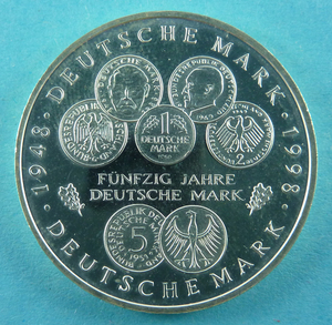 Немецкая марка 10 монет