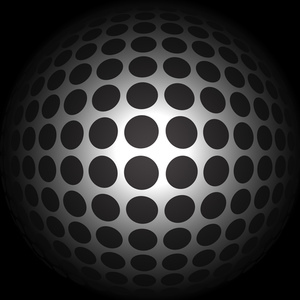 Abstract spherical object