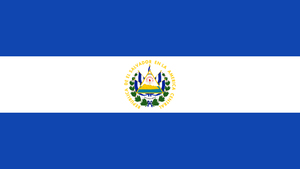 Drapelul statului El Salvador