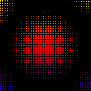 Abstract halftone