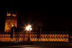 Westminsterpalatset nattetid