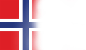 Pozadí prezentace norské vlajky