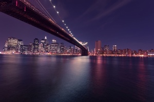 Manhattan på natten