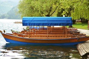 Barcos en Bled