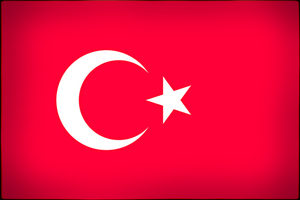 Turkiska nationella flagga