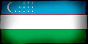 Drapeau national de l’Ouzbékistan