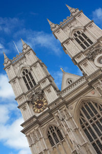Edifício de Abadia de Westminster em Londres