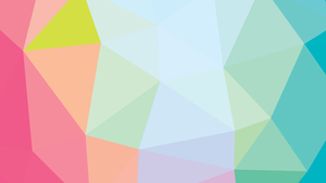 Polygonal background wide template