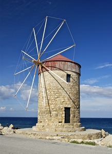 Wind generator in Rhodes