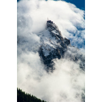 Aiguille du Midi in nuvole