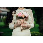 Bride with a bouquet