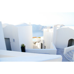 Santorini's streets