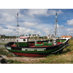 Beau bateau échoués sur les plages