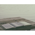 Books on table