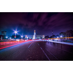 El Palacio de Buckingham en la noche