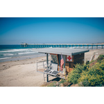 Lifeguard's station in the beach