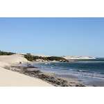 Car parked at sandy beach