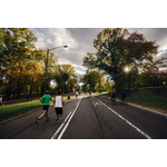 Jogging in Central Park, New York, US