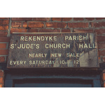 Board of St Jude's church hall