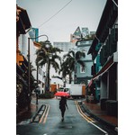 Mujer en (Chinatown, Singapur