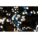 Bokeh etkisi Noel ışıkları