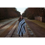 Girl on railroad