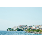 Beach with houses