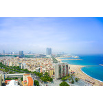 Plage de ville de Barcelone