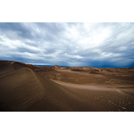 Clouds over the desert