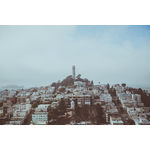 Vista na torre de Coit, San Francisco