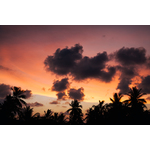 Colorful sky during sunset