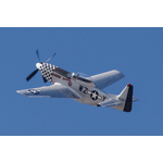 P-51 Mustang Alliance Air Show with pilot