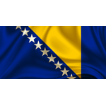 Bosnien och Hercegovinas flagga