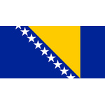 Vlag van BosniÃ« en Herzegovina