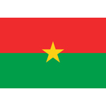 Burkina Fasos flagga